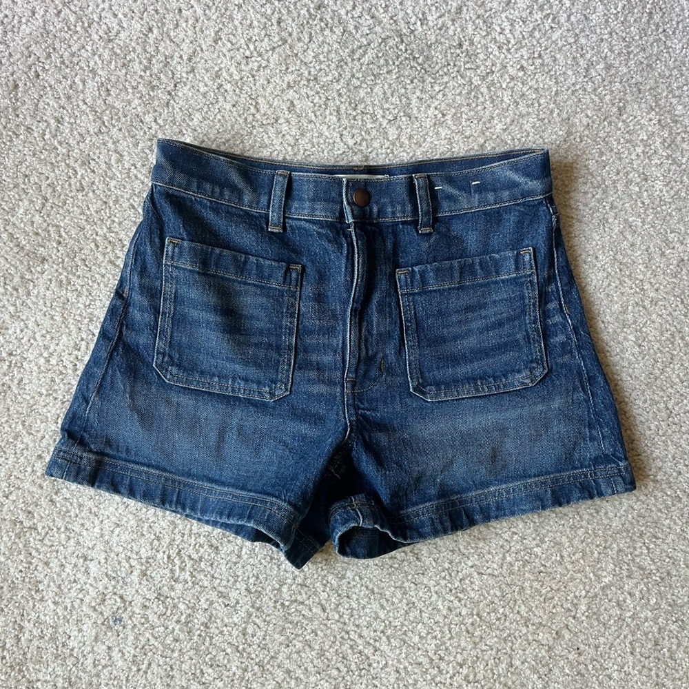 Madewell high waisted denim Emmett shorts